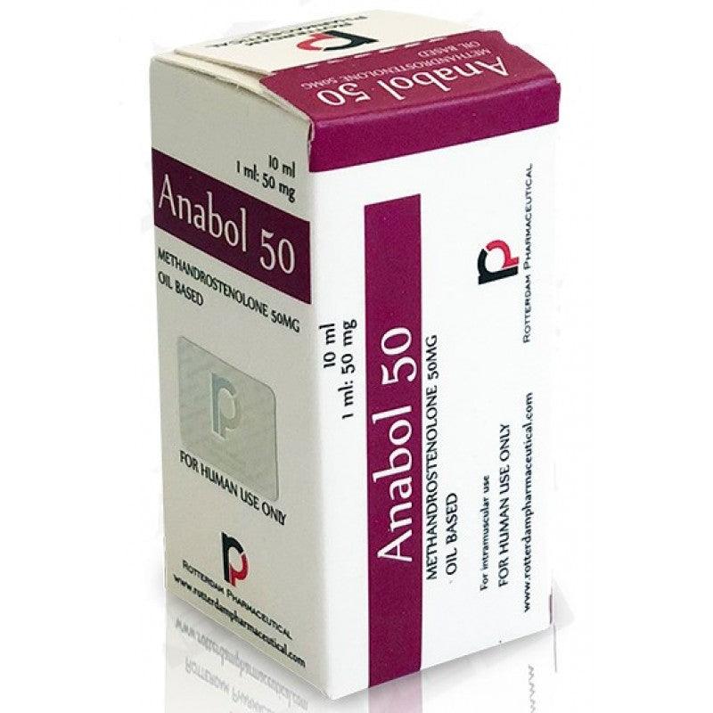 ANABOL 50 - Metandrostenolona o Dianabol MG / 10 ML ROTTERDAM PHARMACEUTICAL