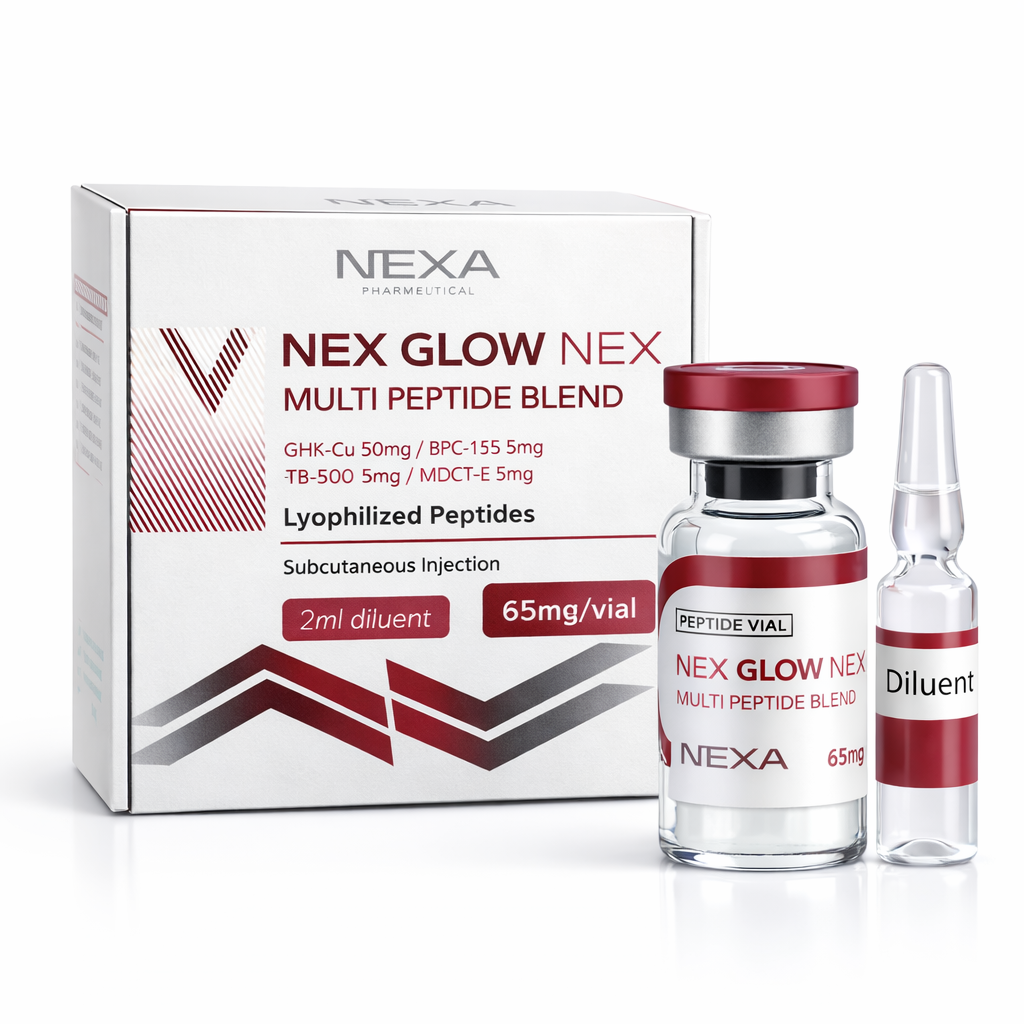 NEX Glow Skin Rejuvenation 65 mg NEXA México | Peptide Blend Piel