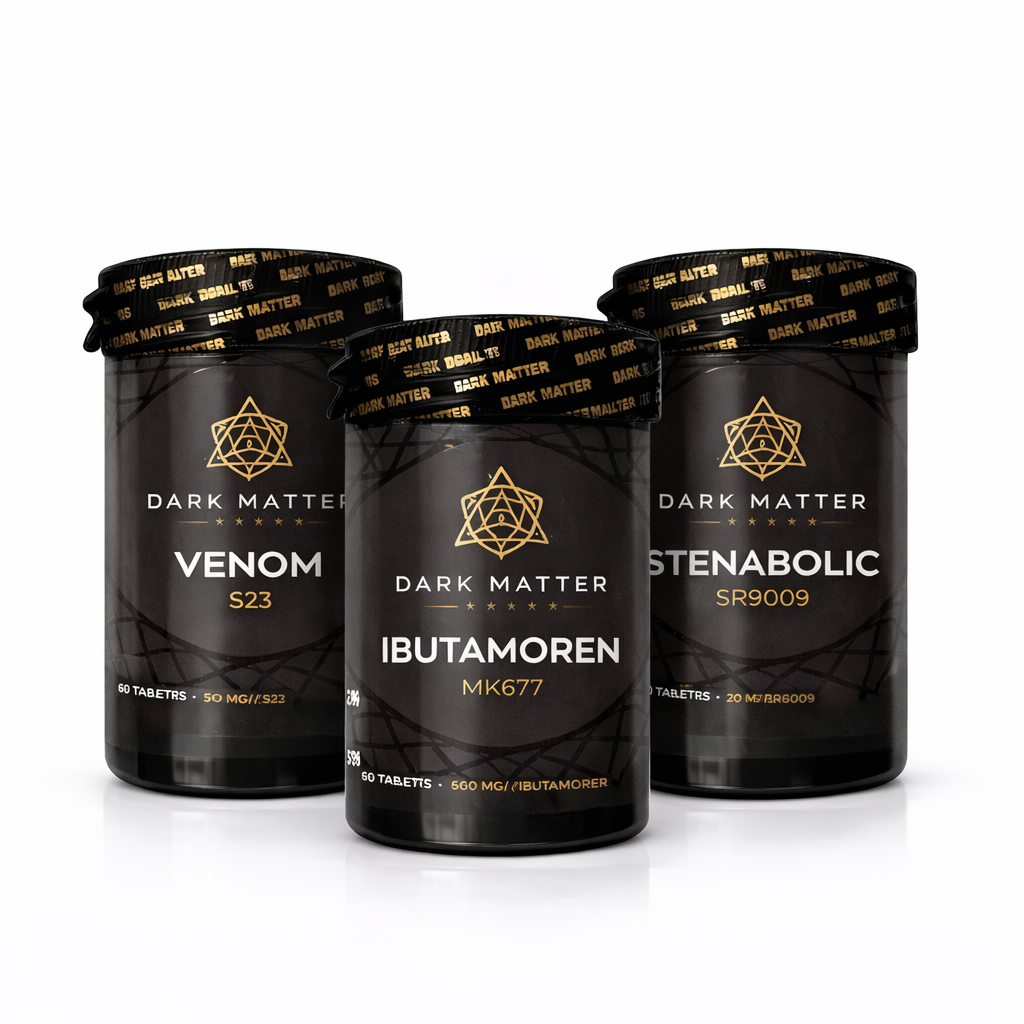 Ciclo Super Definición Venom + Stenabolic + Ibutamoren 60 tabletas c/u | Sarms Dark Matter