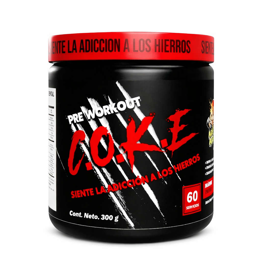 Pre-Entreno Energía y Enfoque 60 Servicios (300 g) | Dark Matter