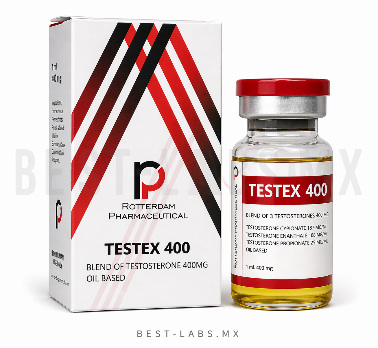 Textex 400 (Mezcla de testosteronas) 400 mg Performance Enhancement Compound | Rotterdam