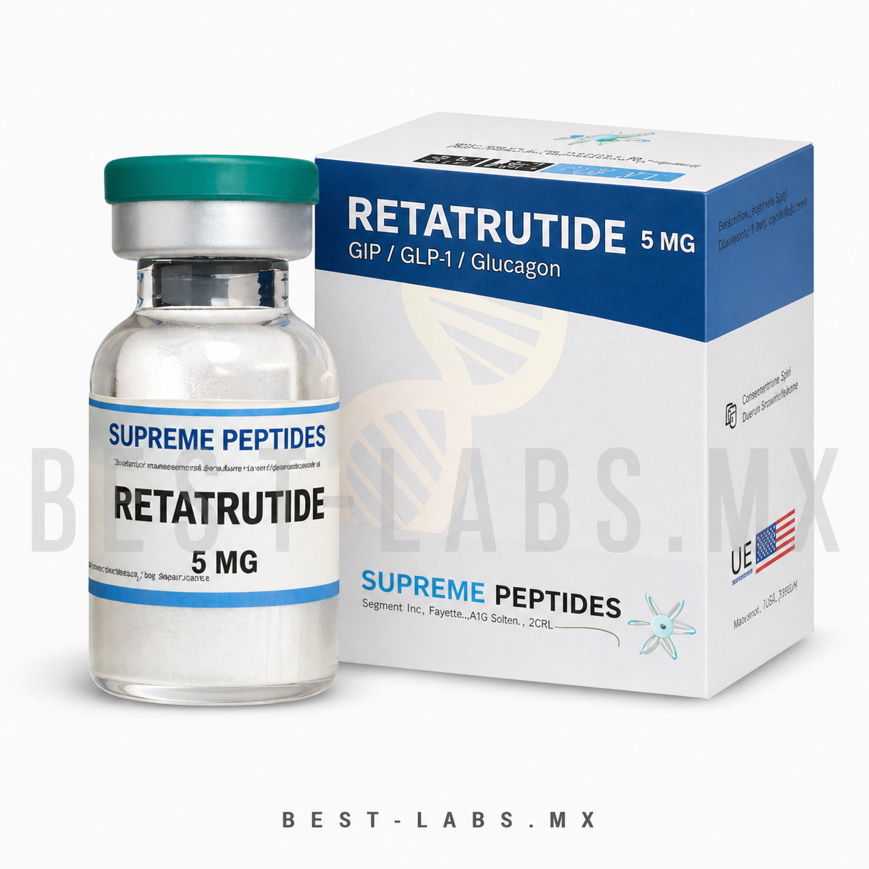 Retatrutide 5 mg – Triple Receptor Metabolic Therapy | Supreme Peptides