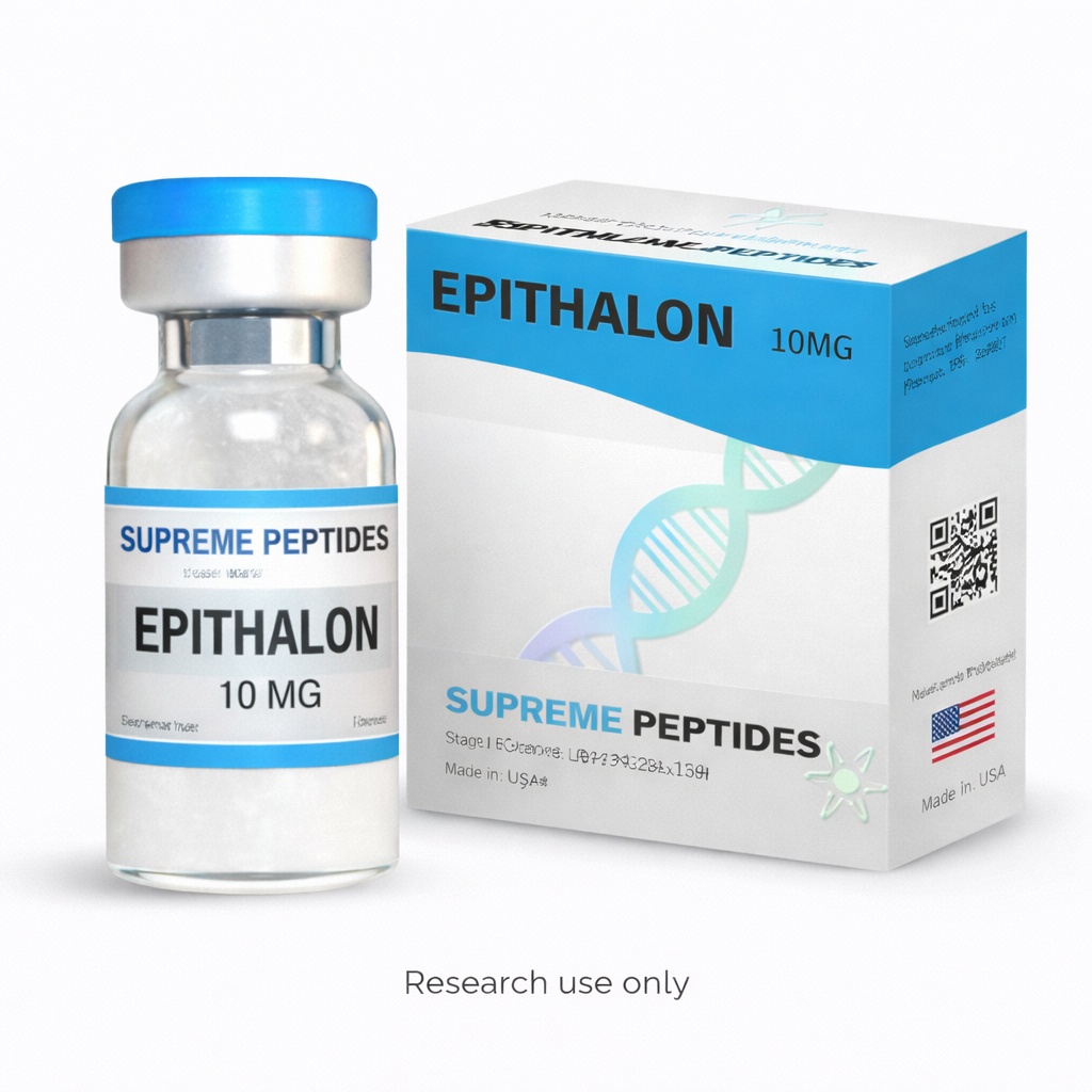 Epithalon 10 mg   Therapeutic Peptide Compound | Supreme Peptides