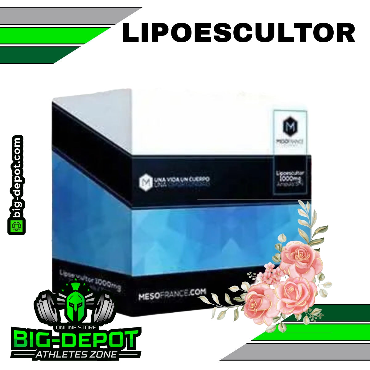 Lipoescultor / Quemador / Antioxidante Ampolletas de 5 ML - MESOTERAPIA Mesofrance