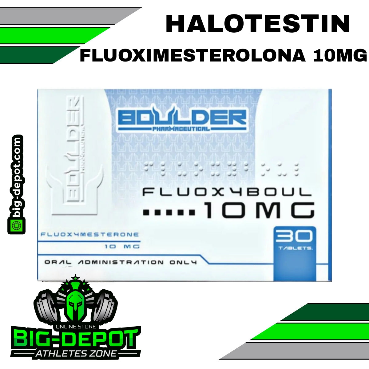 👉 FluoxyBoul 💊 10mg – Halotestin (Bulder Pharmaceutical)