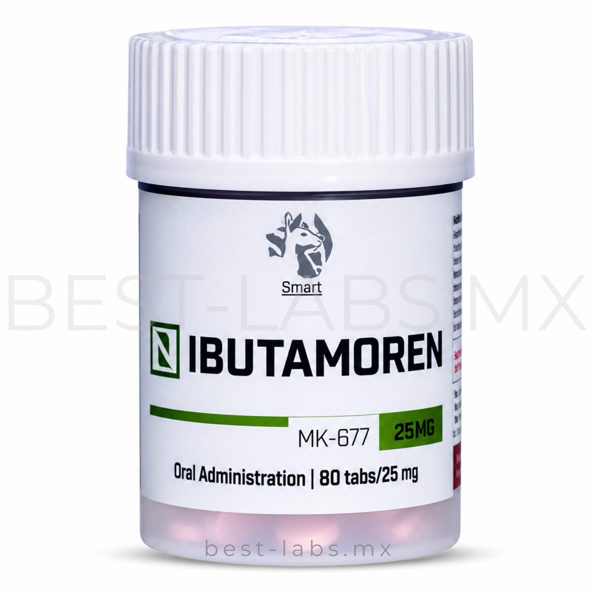 Ibutamorin 25 mg (MK-677) 80 tabletas | SARMS Smart