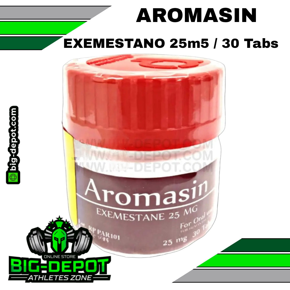 Aromasin 25 mg exemestano Rotterdam 30 tabletas original
