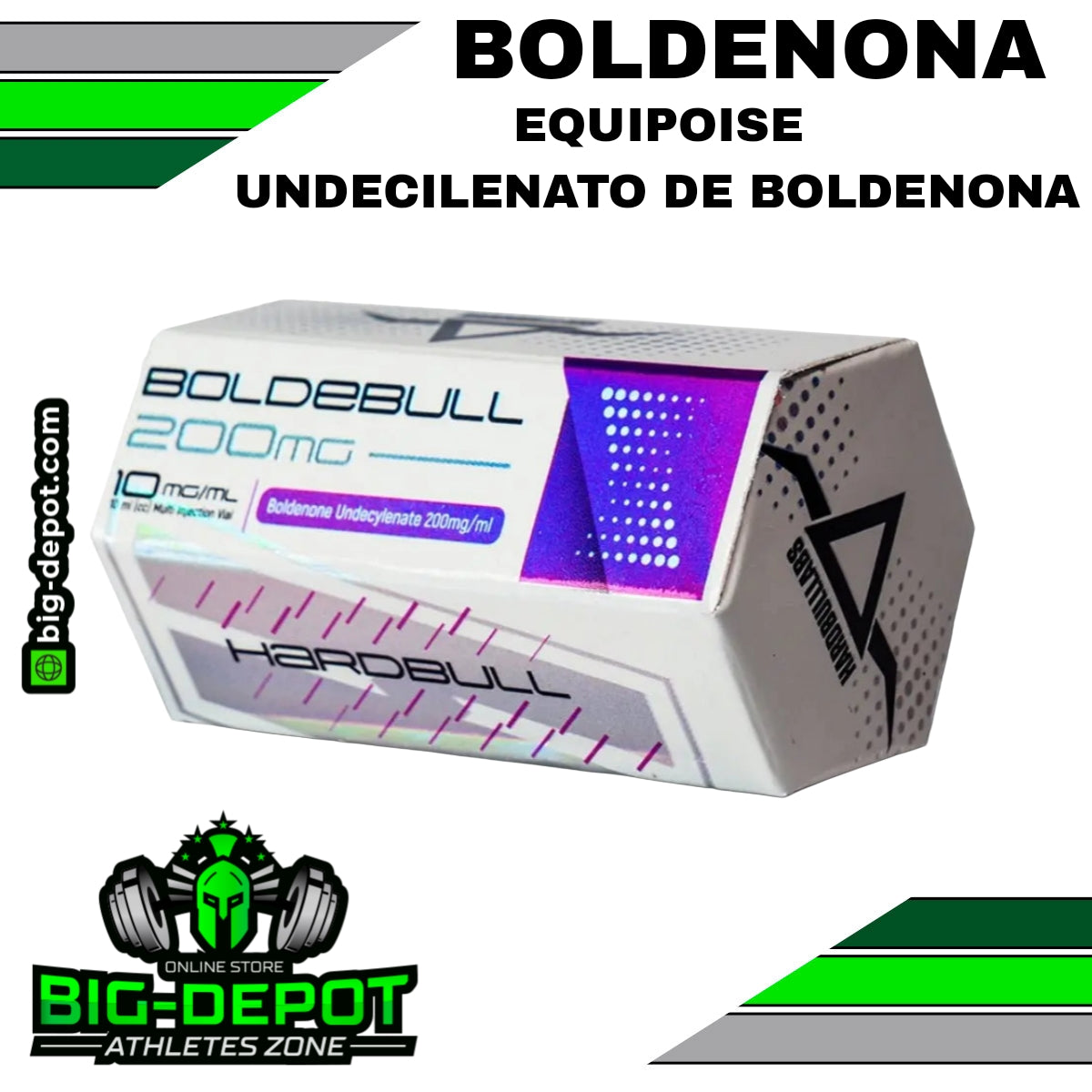 Boldebull boldenona undecilenato 200mg Hardbull Labs 10ml Big Depot original