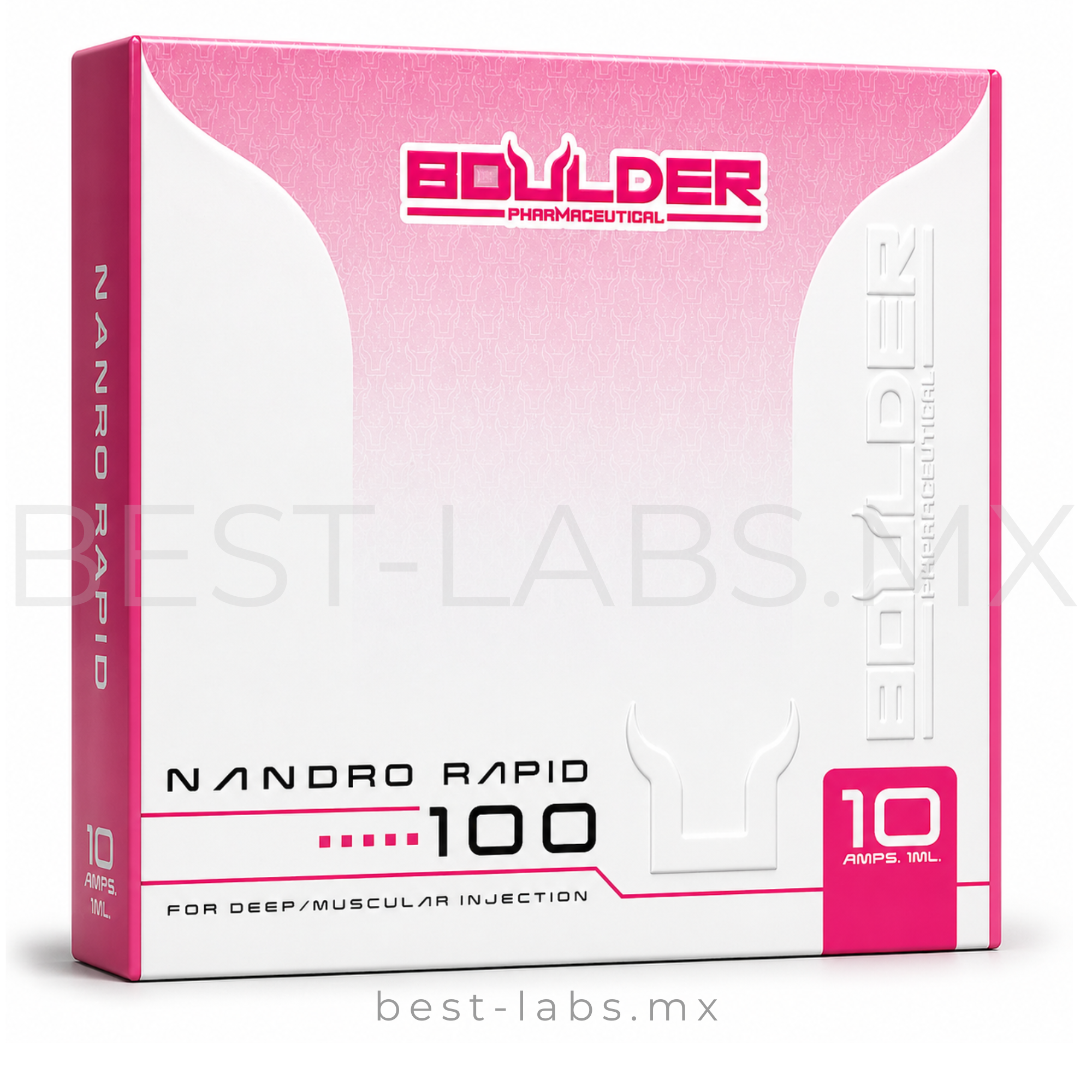 Nandro Rapid 100 mg Nandrolona (Fenilpropionato) Boulder | 10 ampolletas de 1 ml originales