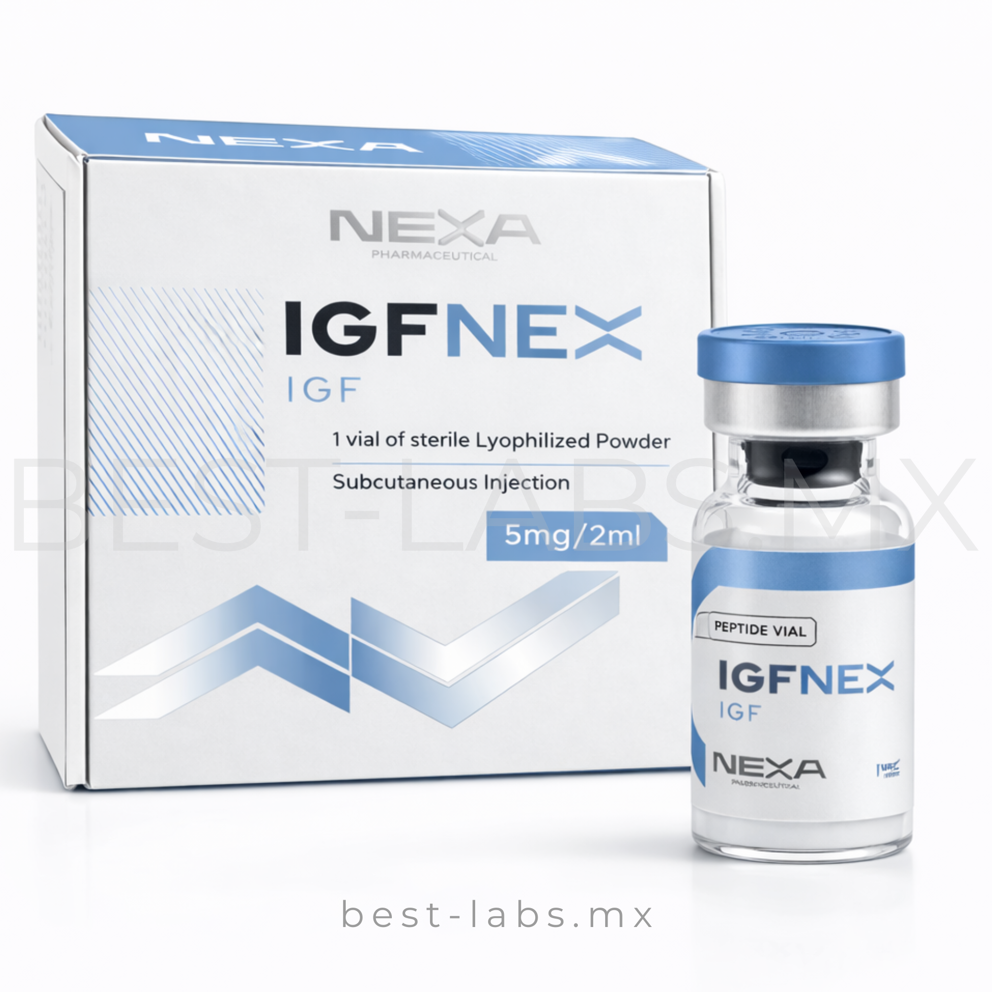IGF-1 Peptide 5 mg/2 ml | Muscle Growth & Recovery | NEXA