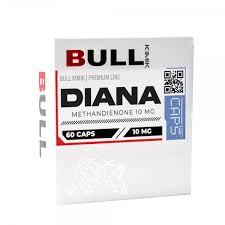 DIANABOL Metandienona 10mg - 60 Capsulas - BULL KIMIK