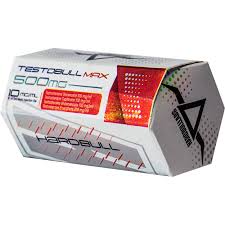 TESTOBULL MAX  TESTOSTERONA 500 MG - Decanoato 100mg + Cipionato 100mg + Undecanoato 100mg + Enantato 200mg  | 10 ML | HARDBULL LABS