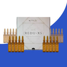 REDU-XS - Mesoterapia reductiva, máxima perdida de grasa, inhibe apetito, acelera metabolismo, incrementa gasto energético - 20 ampolletas  de 5 ml- SPA Premium