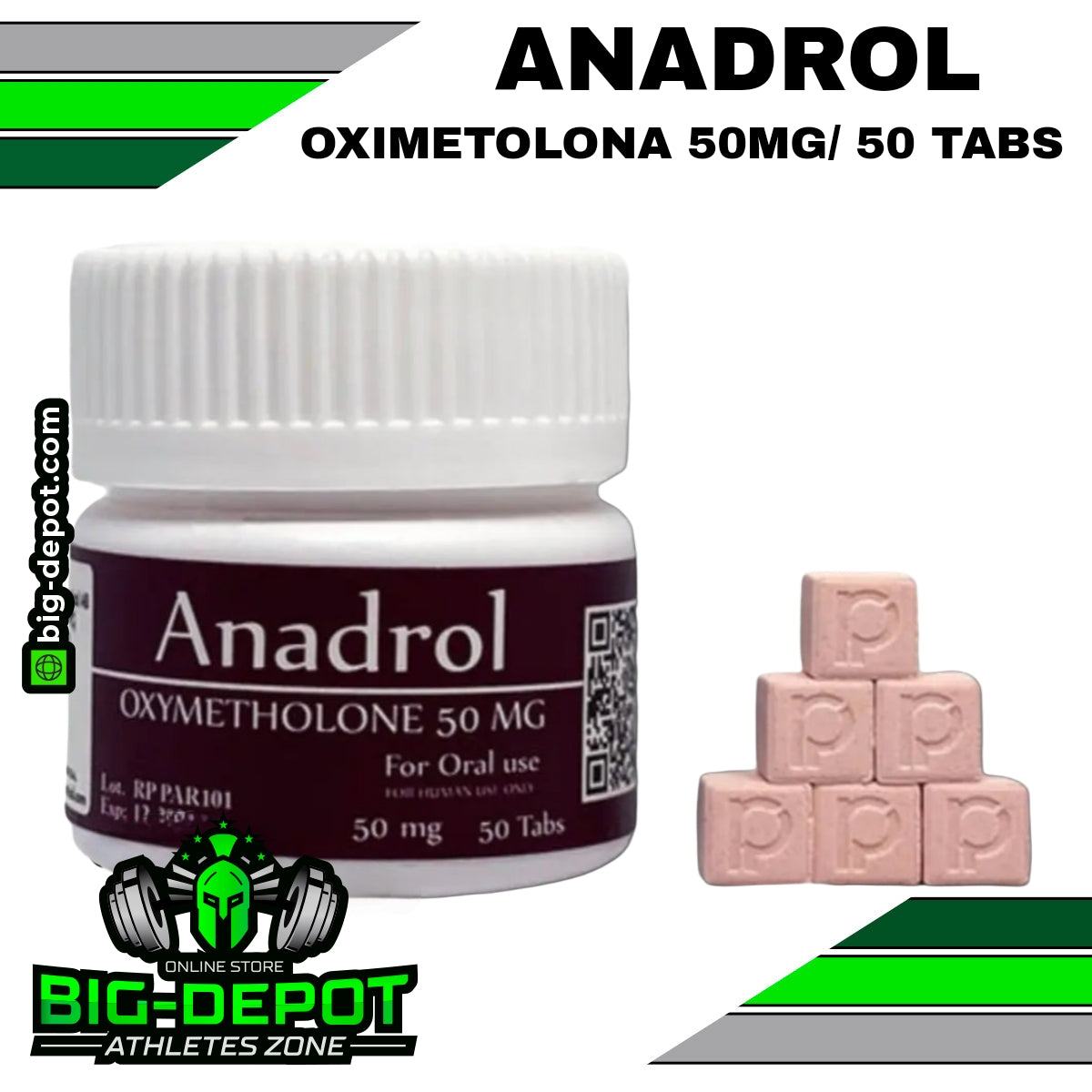 Anadrol 50 mg oximetolona Rotterdam 50 tabletas original
