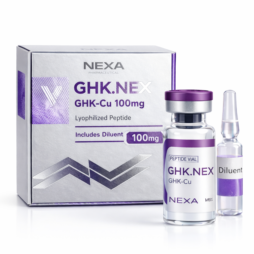 ghk-cu 100mg copper peptide nexa vial original