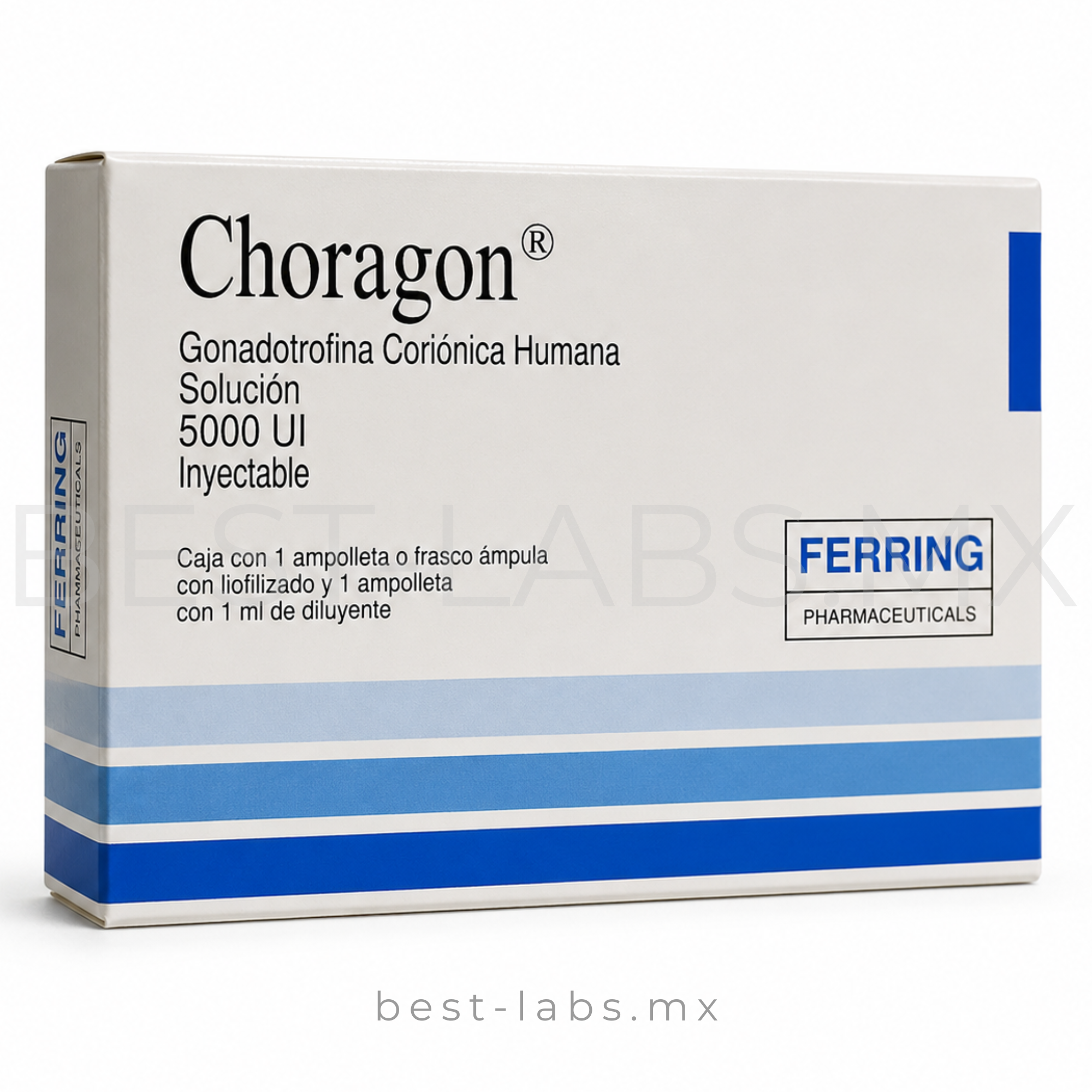 CHORAGON  Gonadotropina corionica Humana HCG 5000 UI - FERRIG