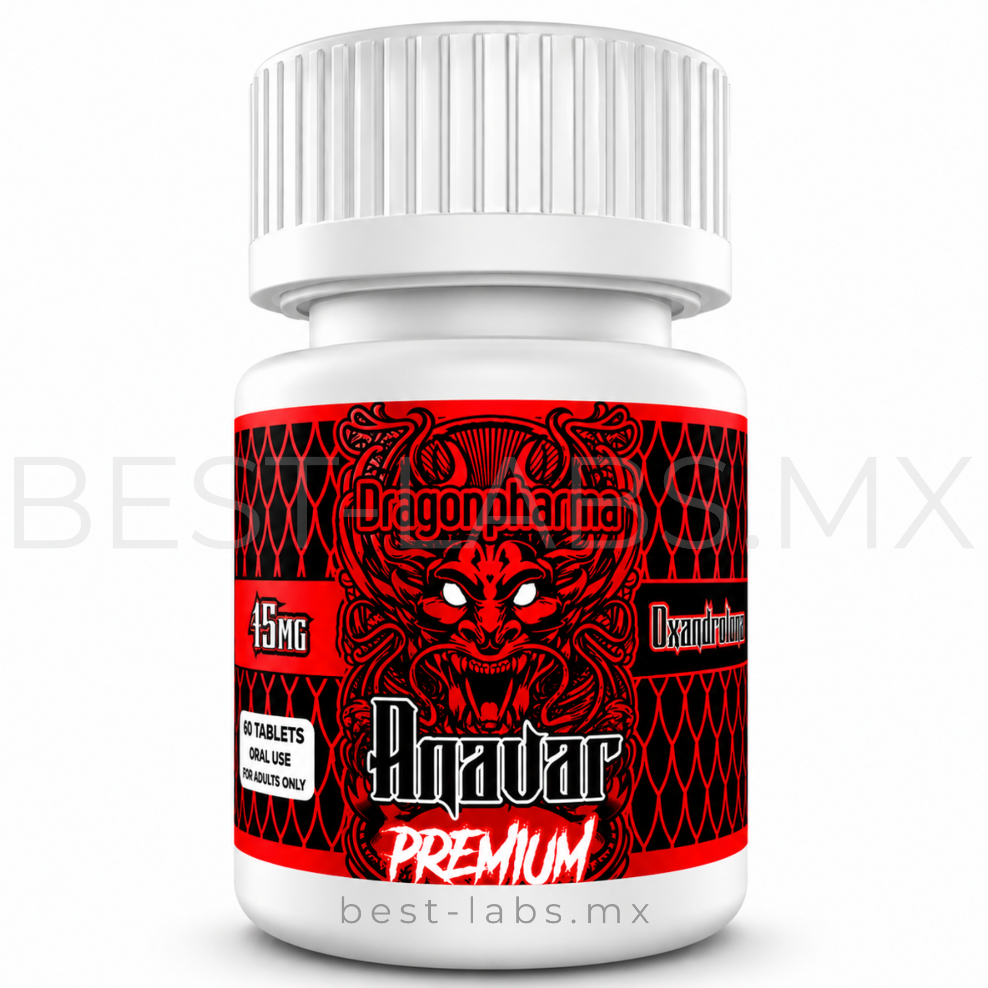 Oxaboldra 15 mg (Oxandrolona/Anavar) 60 tabletas | Dragon Pharma Premium