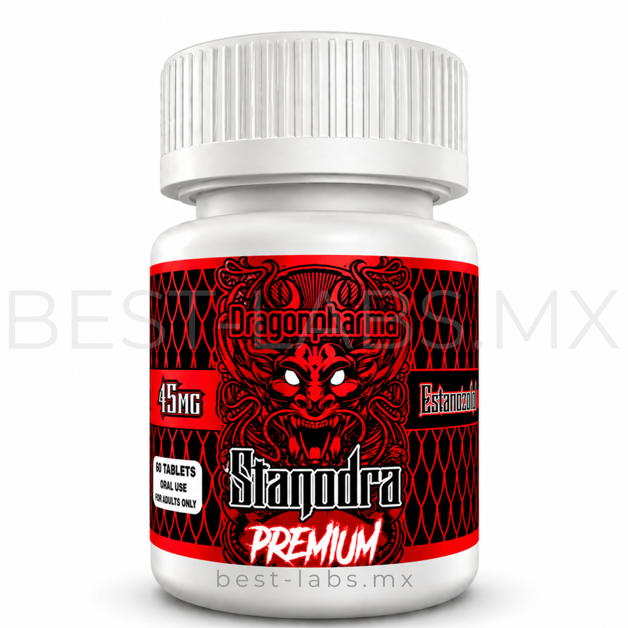 Stanodra 30 mg (Stanozolol/Winstrol) 60 tabletas | Dragon Pharma Premium