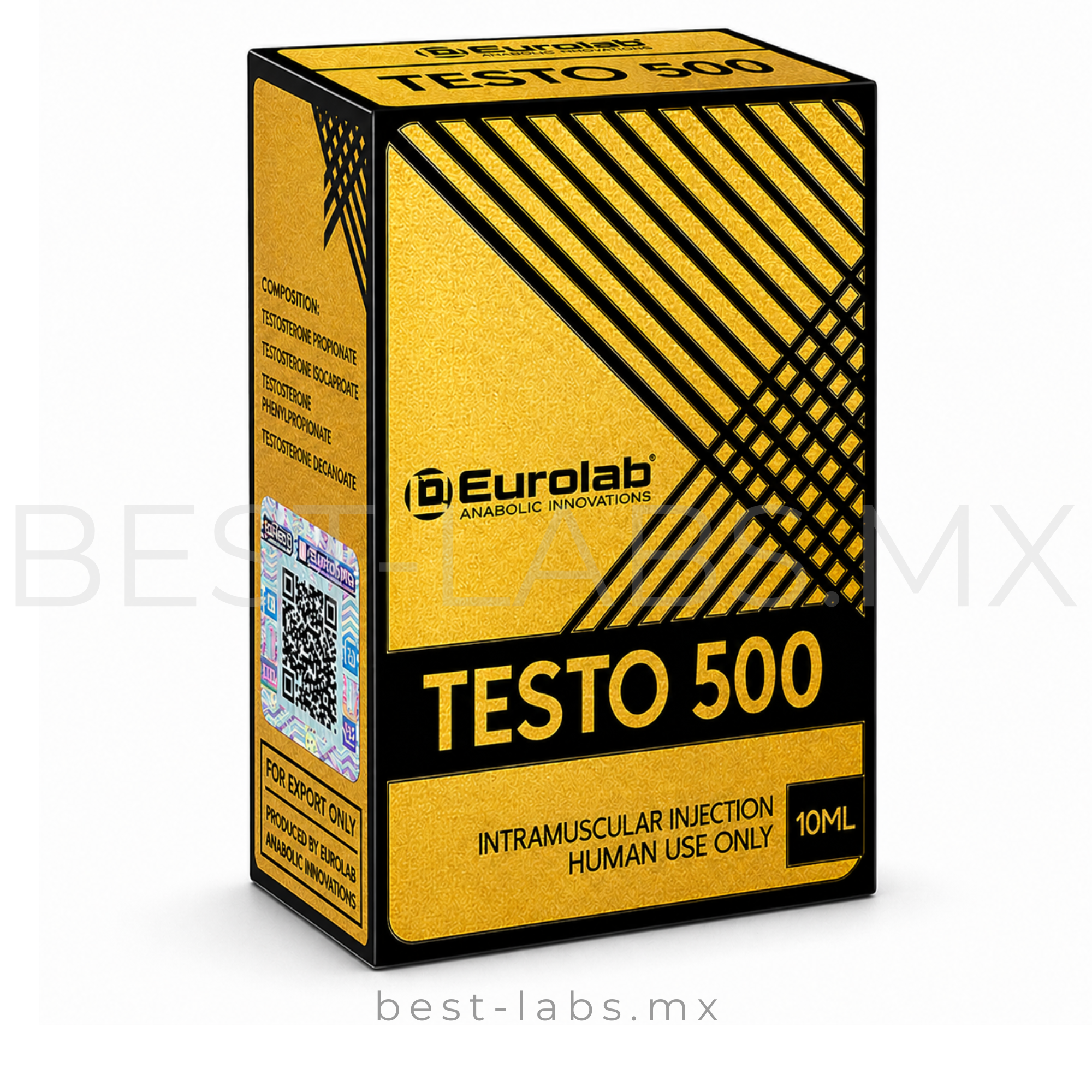 Testo 500 – Blend de Testosteronas 10 ml | Eurolab