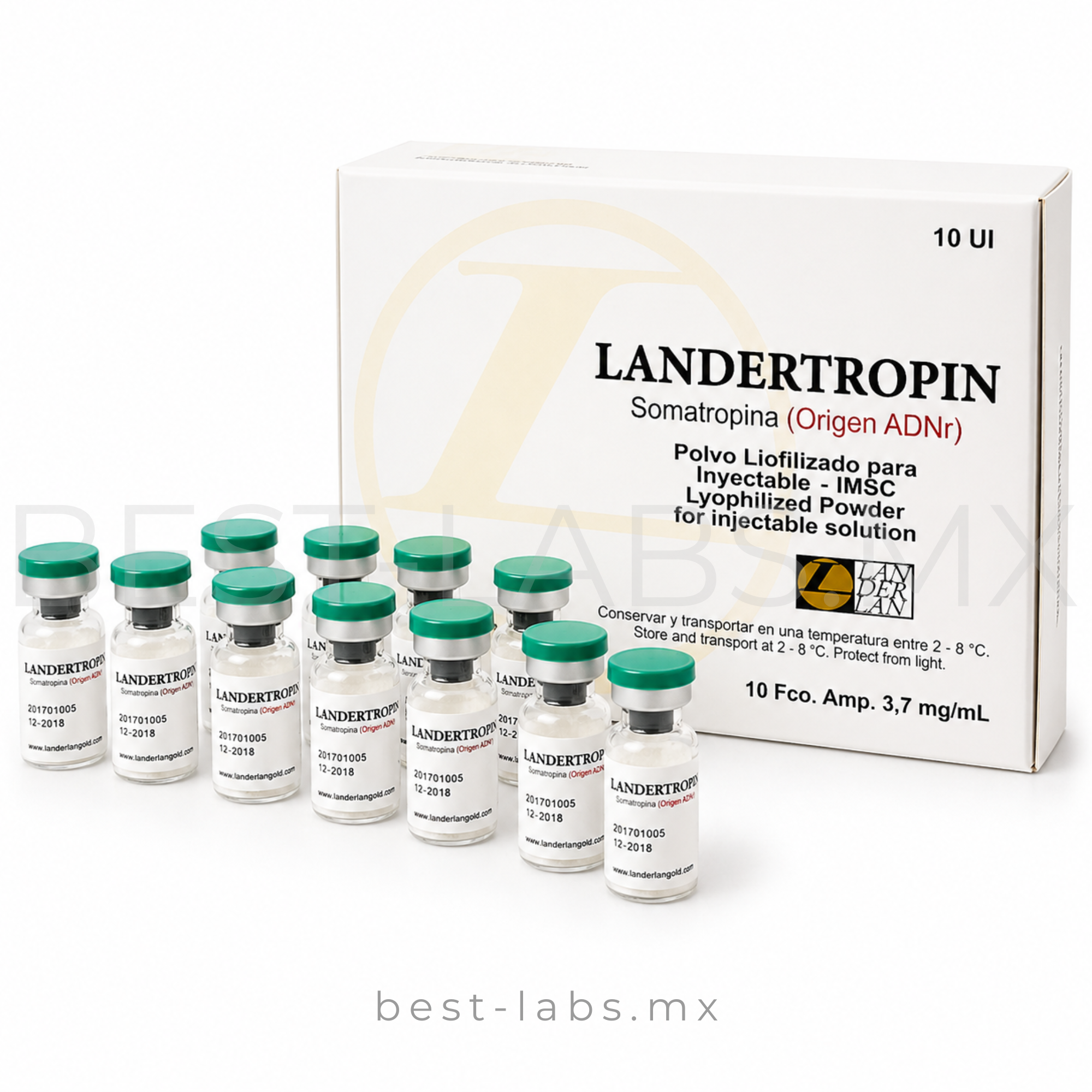 LANDERTROPIN 100 UI (HGH) - Hormona del Crecimiento / Landerland