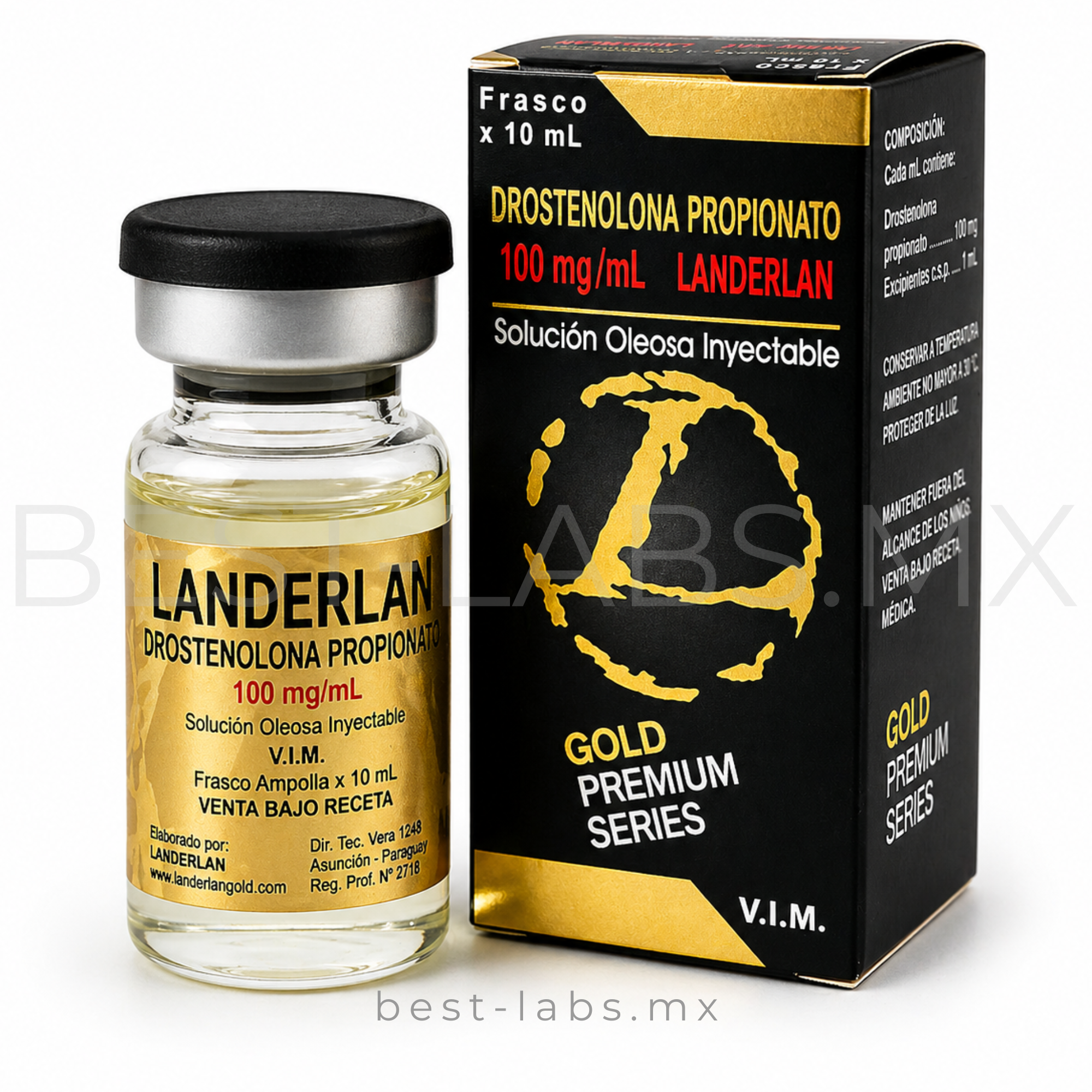 MASTERON 100mg/ml ó Propionato de Drostanolona 10 ml / Landerland
