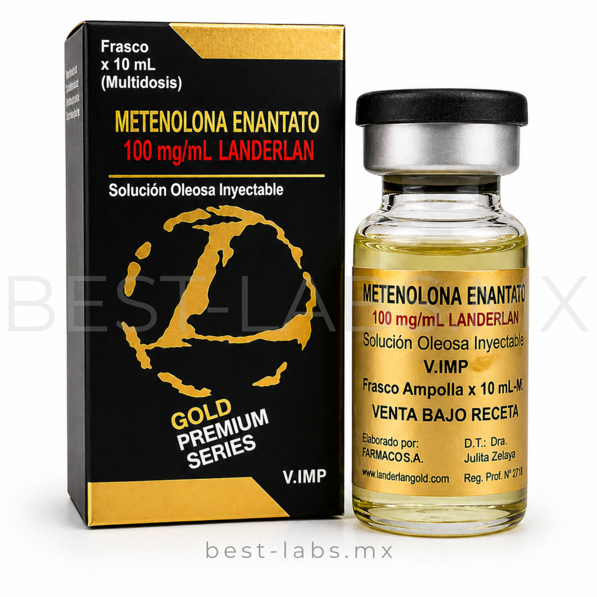 METENOLONA ENANTATO ó Primobolan 100mg/1ml 10ml / Landerland