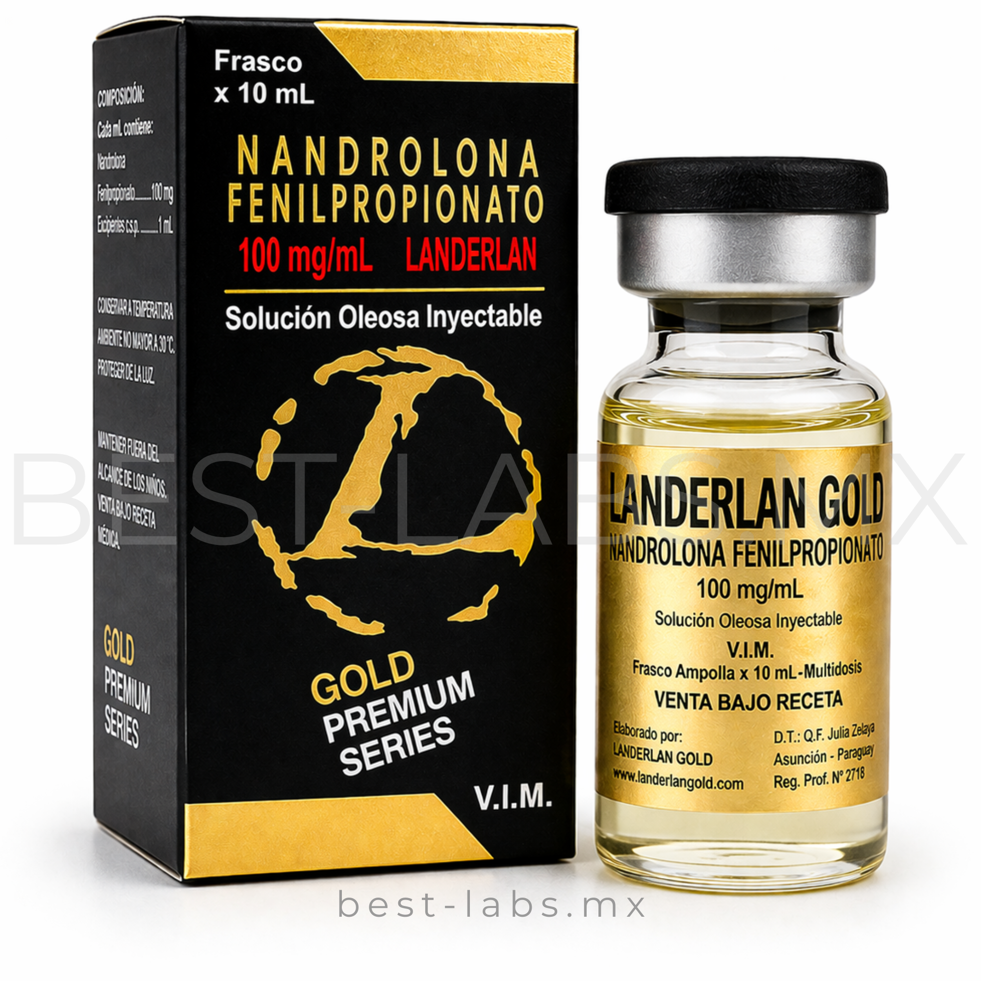 Nandrolona Fenilpropionato 100mg/ml 10ml ó Decadurabolin Fenil / Landerland