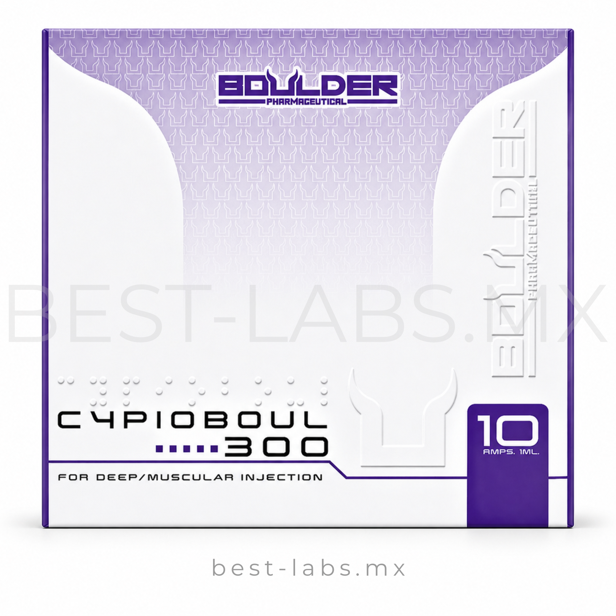 CYPIOBOUL 300MG (Cipionato de testosterona) | 10 ampollas de 10 ml Boulder