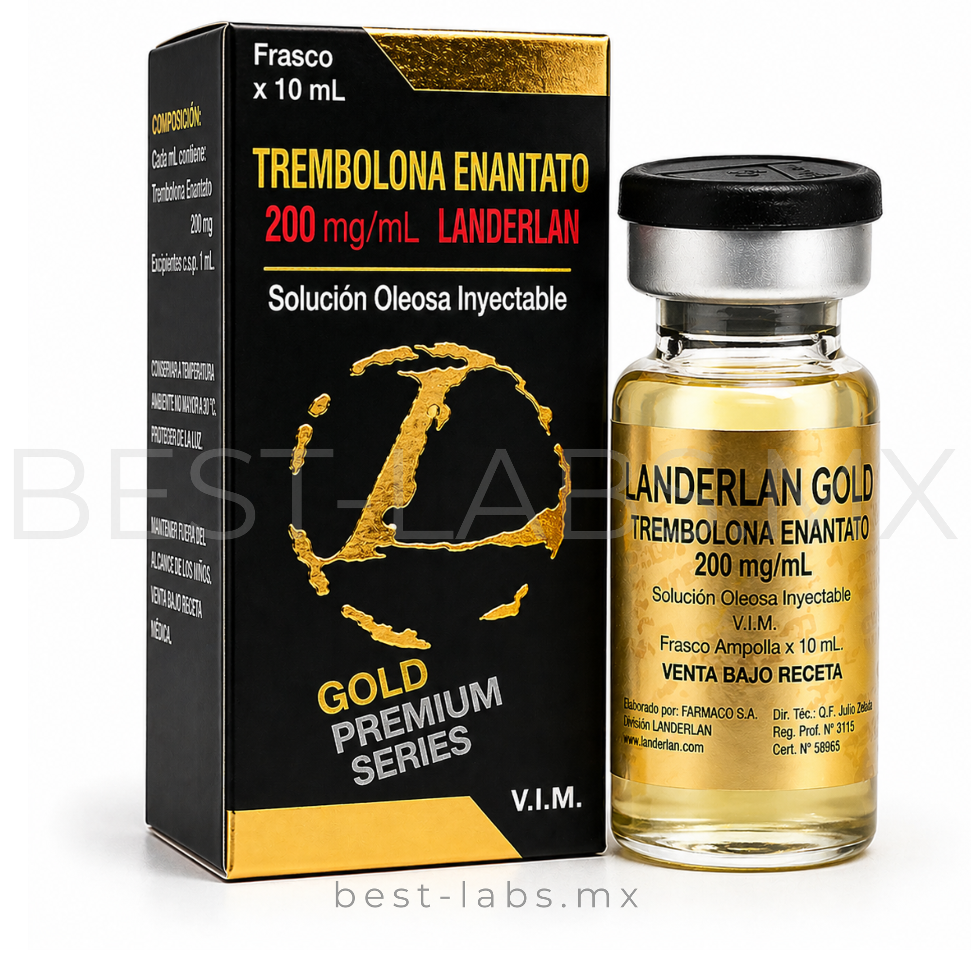 TREMBOLONA ENANTATO 200mg /ml 10ml / Landerland