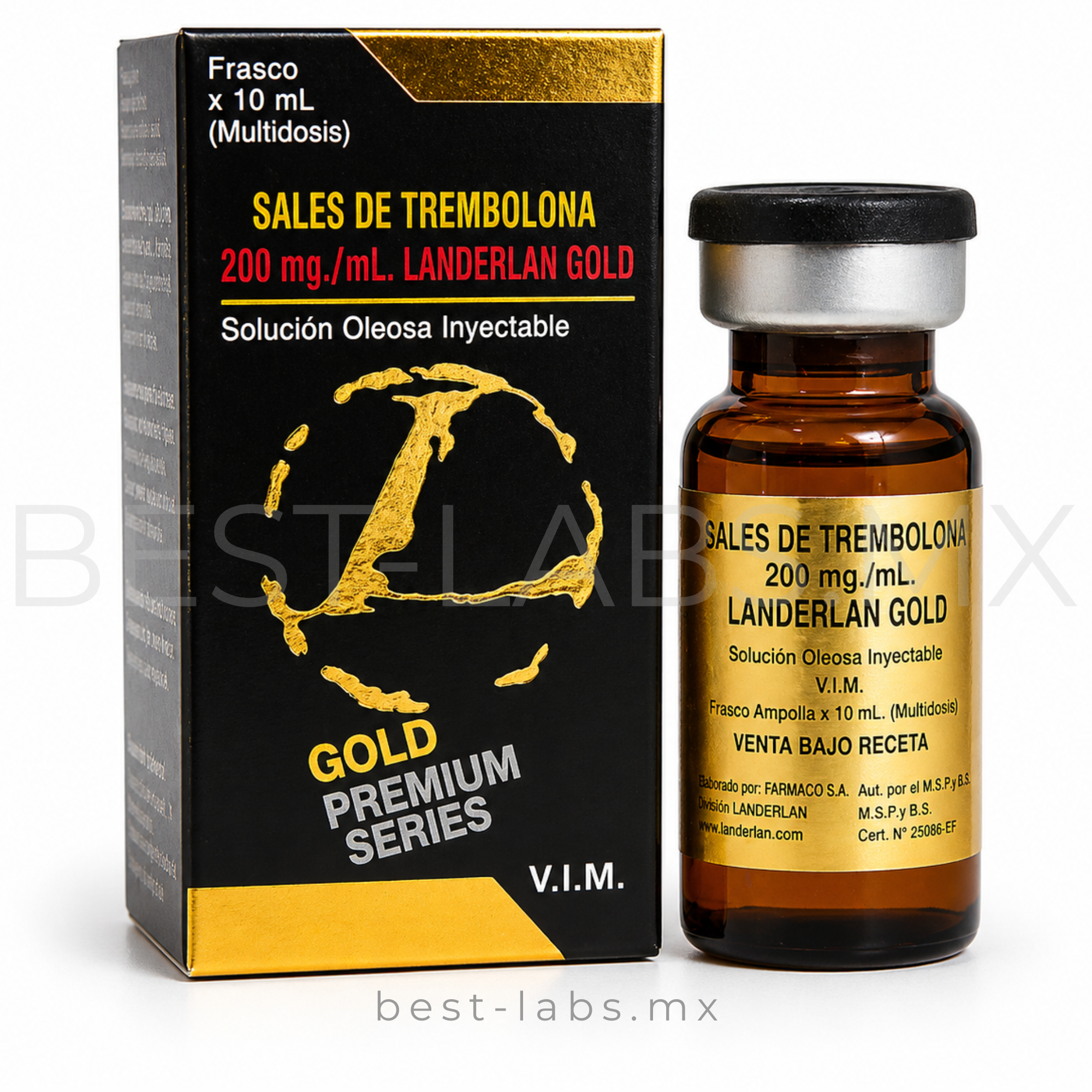 TRITREMBOLONA 200 mg/ml  / Landerland
