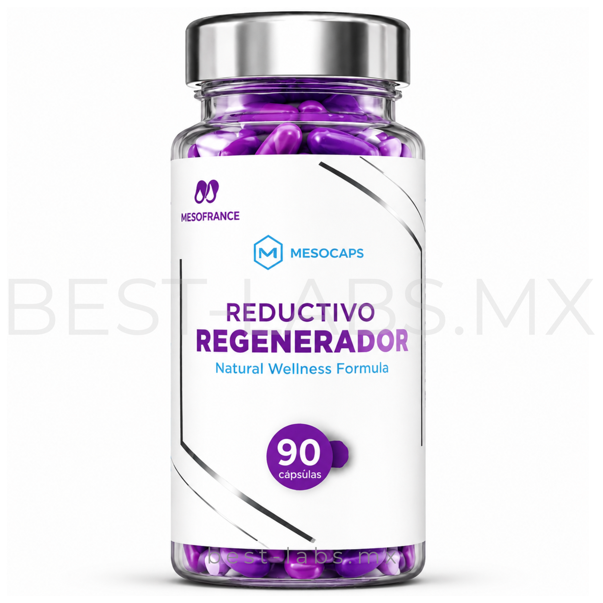 Reductivo Regenerador 90 cápsulas | Complejo Nutricional Integral | MesoCaps