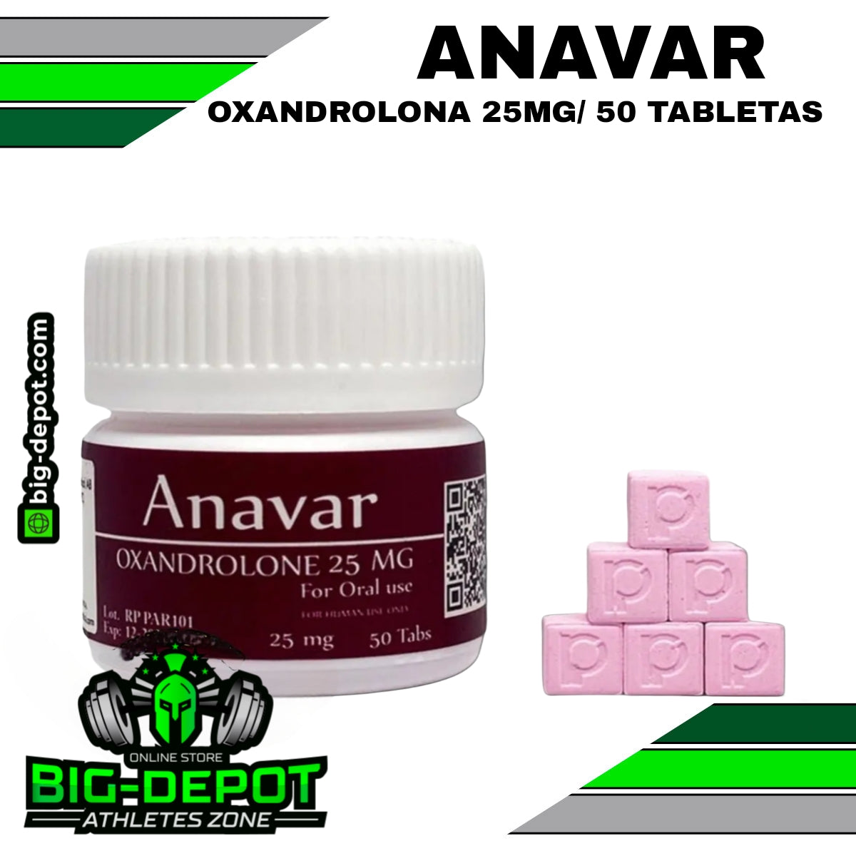 Anavar 25 mg oxandrolona Rotterdam 50 tabletas original