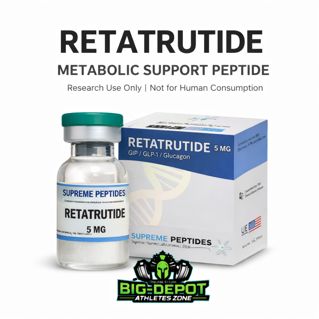 Retatrutide 5 mg – Triple Receptor Metabolic Therapy | Supreme Peptides