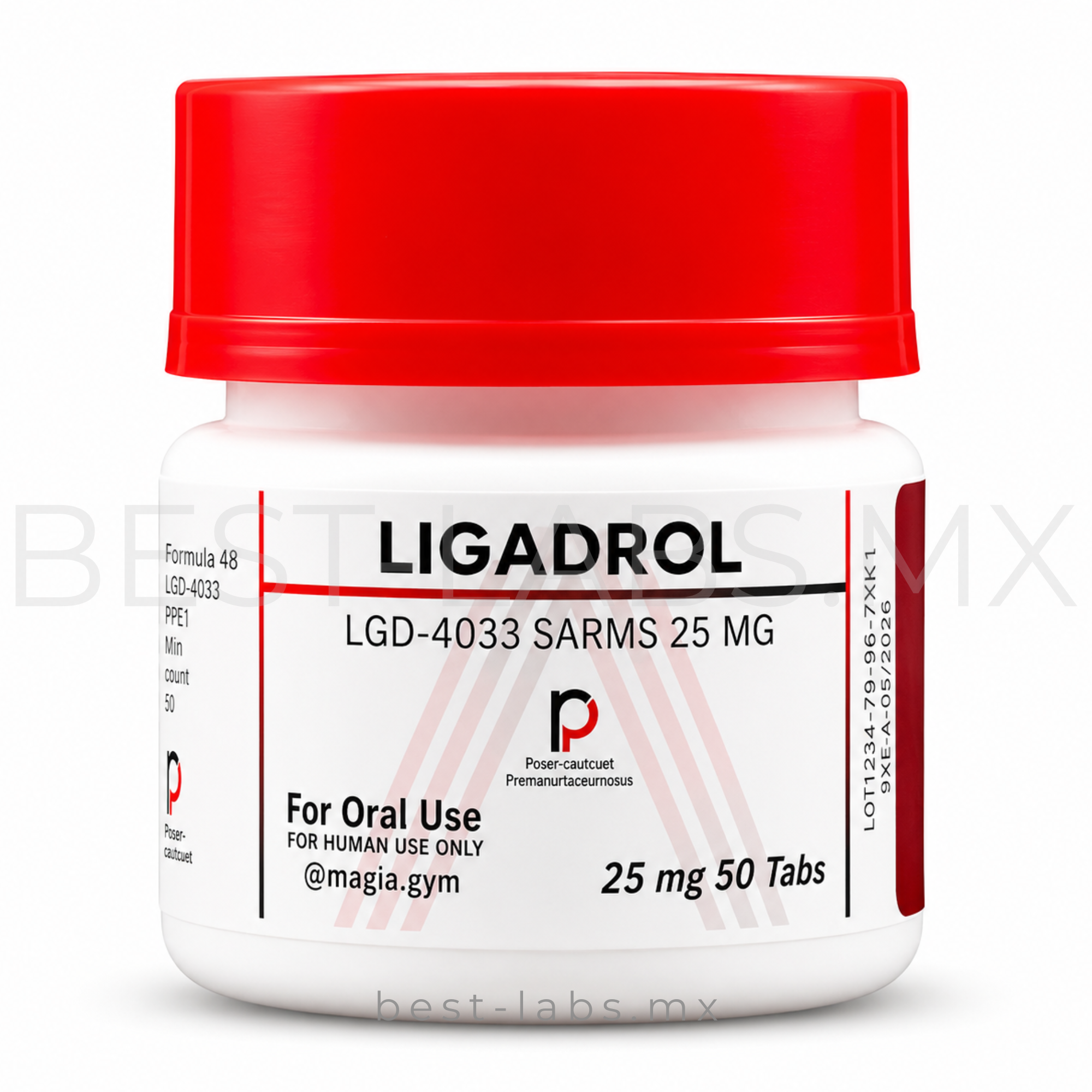 Ligandrol 25 mg (LGD-4033) 30 tabletas | SARMS Rotterdam Pharmaceutical
