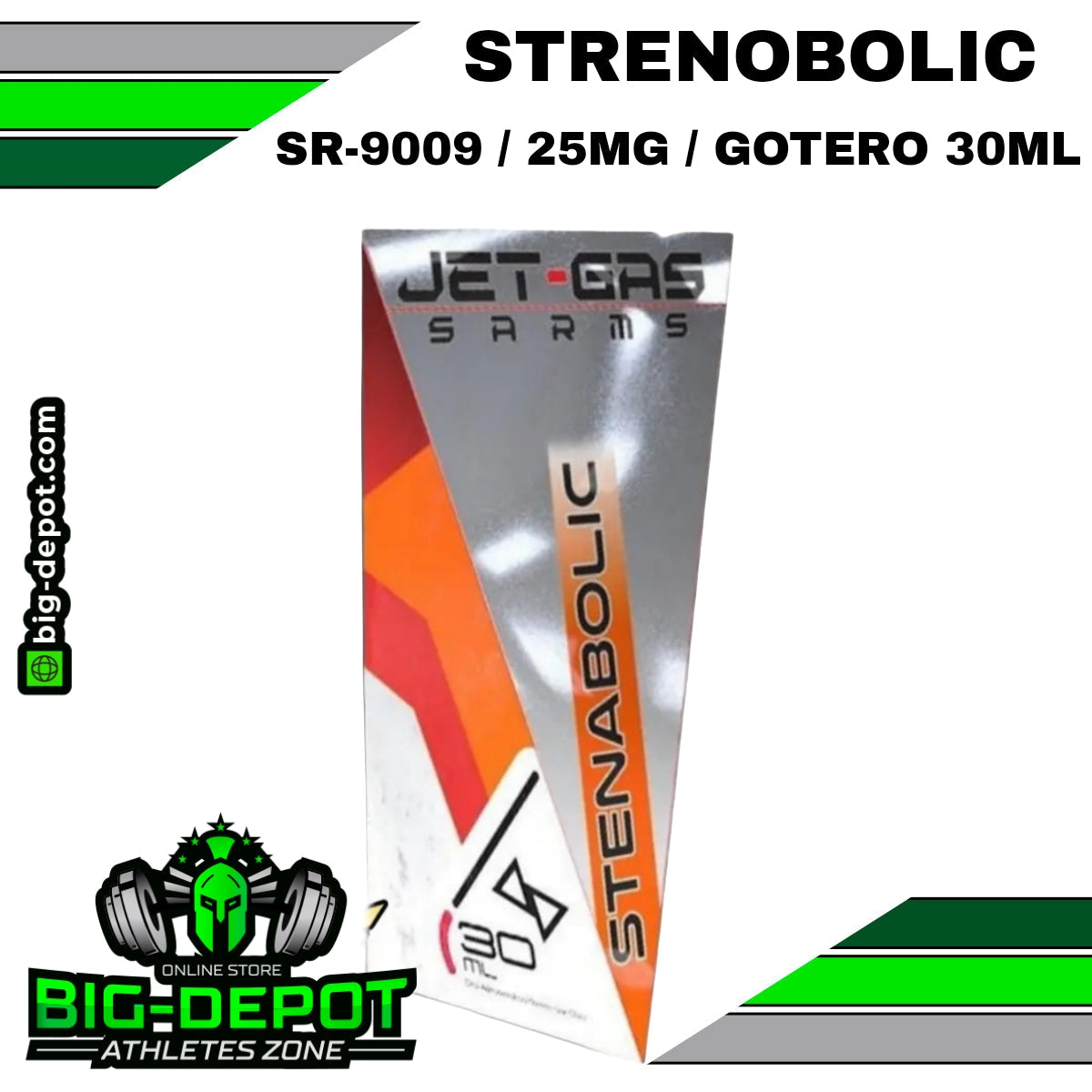 Stenobolic 25 mg SR-9009 Hardbull Labs 30 ml frasco Big Depot original