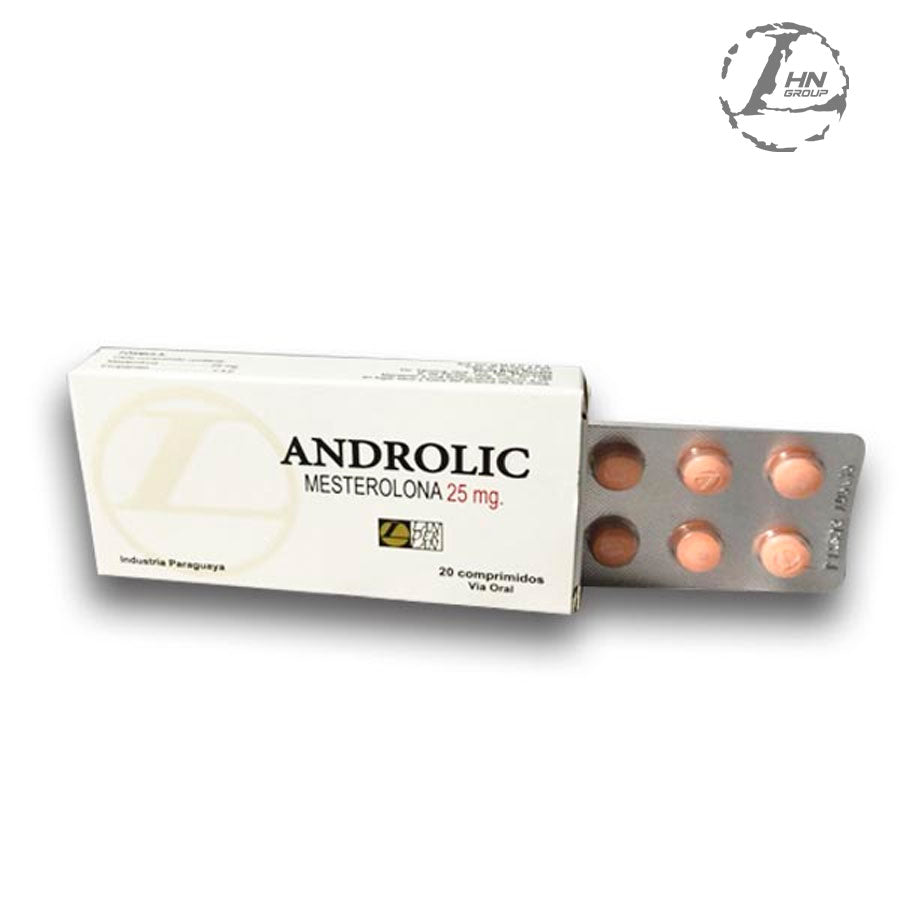 ANDROLIC MASTEROLONA 25mg/tab  mesterolona ó Proviron 20tabs  / Landerland