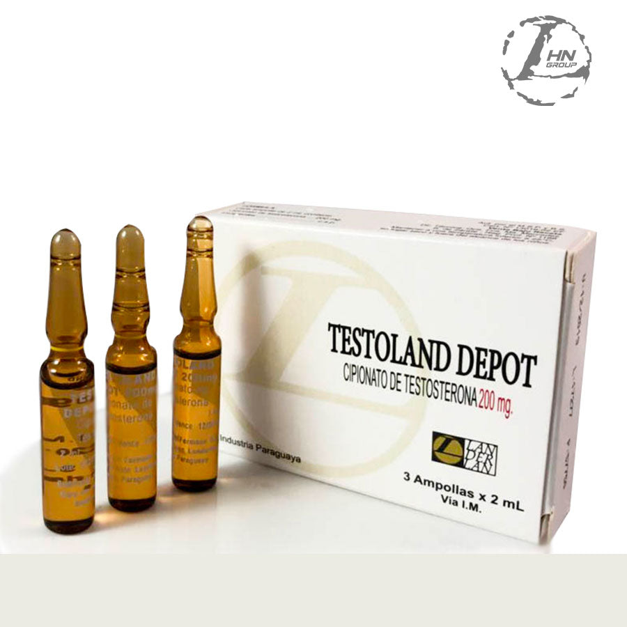 CIPIONATO DE TESTOSTERONA 200mg/ampolla de 2ml 3 ampollas / Landerland